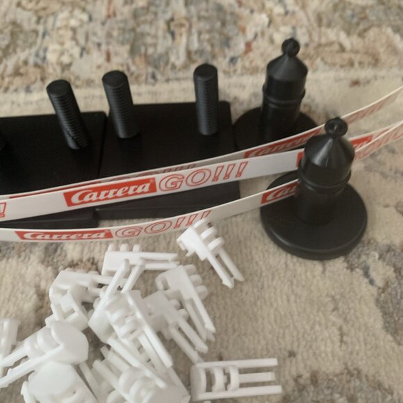 LOT CARRERA GO 1/43 SLOT CAR TRACK BRIDGE RISER POLE SUPPORTS BASES ACCESSORIES - Picture 2 of 10